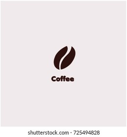 Coffee beans Logo Vector Template Design