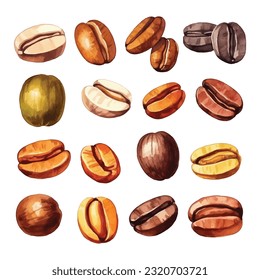 coffee beans on the background