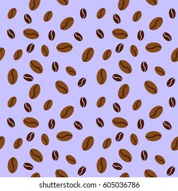 Coffee beans on background