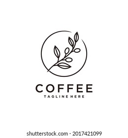 Coffee beans organic, coffee shop logo design inspiration