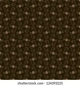 coffee beans pattern