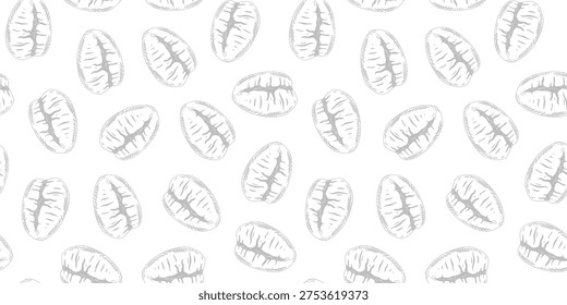 Coffee beans pattern background. coffee beans background. Coffee beans wallpaper. Coffee Beans Illustration for packaging.