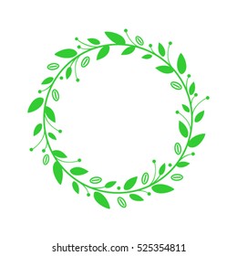 Coffee beans pattern Vector. Coffee Beans Frame.