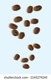 coffee beans picture. design of coffee shop booklets. grains for grinding
