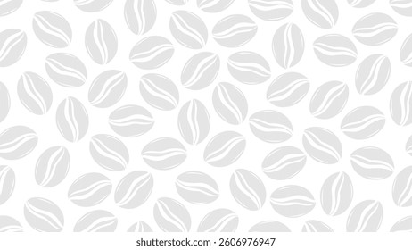Coffee beans seamless pattern background. Coffee beans wallpaper. Coffee beans illustration pattern. Coffee beans background. Perfect for fabrics, textile, wallpaper, and decor. SSTKbackgrounds