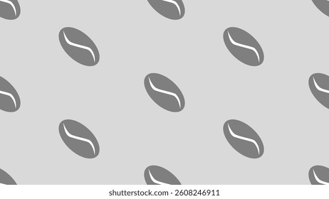 Coffee beans seamless pattern background. Coffee beans wallpaper. Coffee beans illustration pattern. Coffee beans background. Perfect for fabrics, textile, wallpaper, decor. SSTKbackgrounds