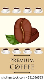Coffee beans. Coffee Shop Design