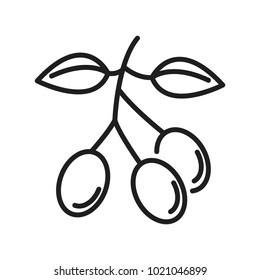 Coffee beans symbol