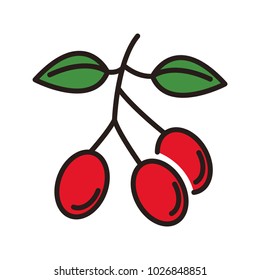 Coffee beans symbol