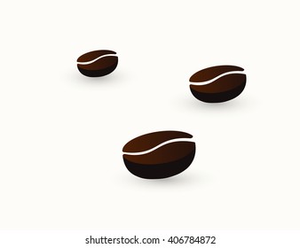Coffee beans symbol.