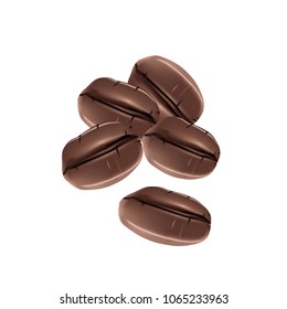 Coffee Beans Vector