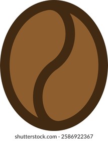 coffee beans vector. icon, symbol