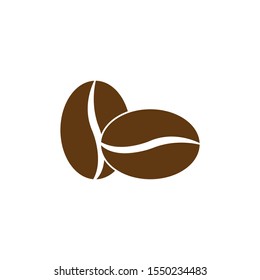 Coffee beans vector illustration. design icon
