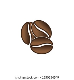 Coffee beans vector illustration. design icon
