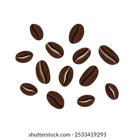 coffee beans vector illustration eps10