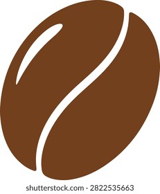 Coffee Beans Vector Illustrator Cute Cartoon Roasted Flat Design