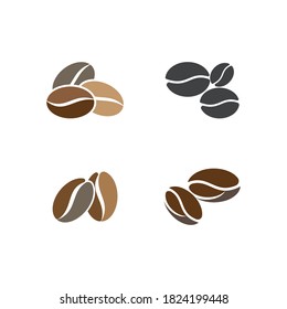 coffee been logo icon illustration design