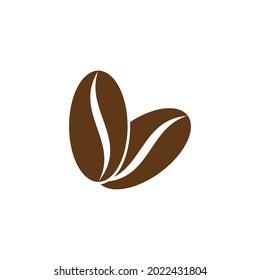 coffee been logo icon illustration design