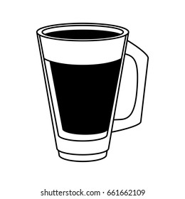 coffee beverage in glass cup  icon image 