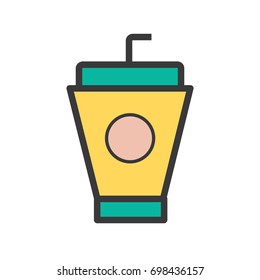 Coffee Beverage Icon cartoon