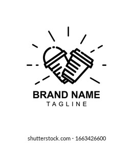 Coffee or Beverage Logo Design Template