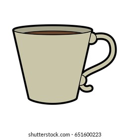 coffee beverage in mug icon image