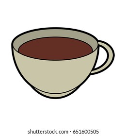 coffee beverage in mug icon image