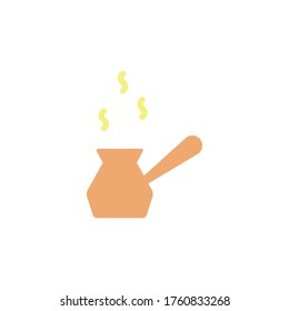 Coffee boiler colored icon. Simple colored element illustration. Coffee boiler concept symbol design from Bar set. Can be used for web and mobile