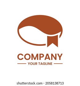 concepto del logotipo de marcadores de café. marrón. sencillo, limpio, moderno y elegante. adecuado para logotipo, icono, símbolo y signo. logotipo de línea