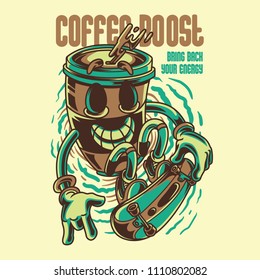 Coffee Boost Illustration