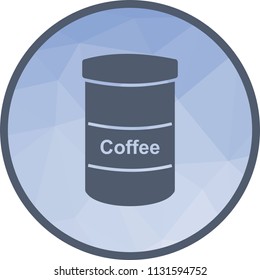 Coffee bottle icon