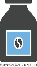 Coffee bottle icon vector image. Suitable for mobile application web application and print media.