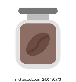 Coffee Bottle Vector Flat Icon For Personal And Commercial Use.
