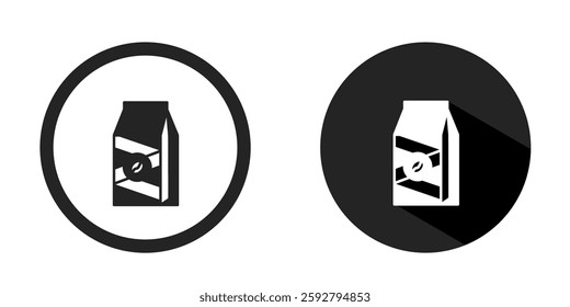 Coffee box icon. Coffee box icon vector design black color. Stock vector.
