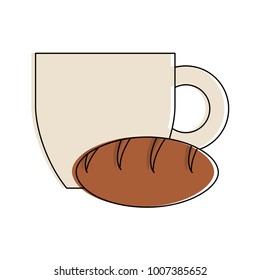 Coffee and bread