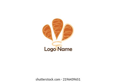 coffee or bread design logo template for business