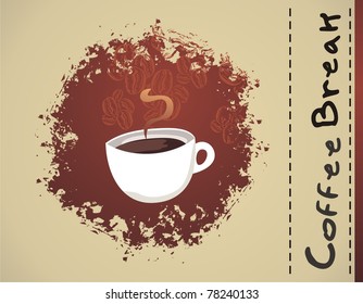 Coffee break banner
