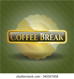 Coffee Break gold emblem