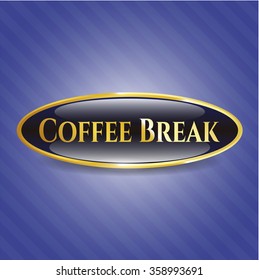 Coffee Break gold emblem