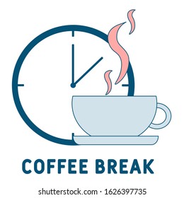 Coffee Break icon. Simple element from productivity icons collection. Creative Coffee Break icon ui, ux, apps, software and infographics.