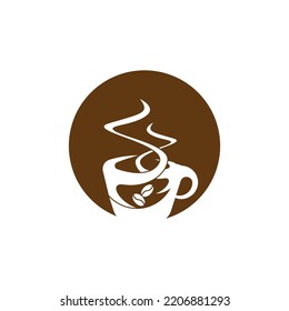 Coffee break icon and symbol vector template