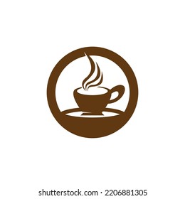 Coffee break icon and symbol vector template