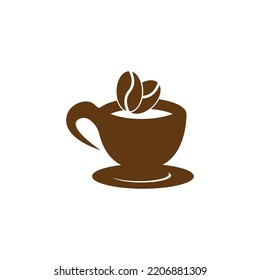 Coffee break icon and symbol vector template