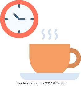 Coffee Break icon vector image. Suitable for mobile application web application and print media.