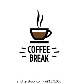 Coffee break logotype design