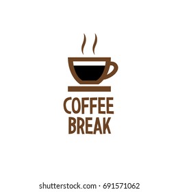 Coffee break logotype design