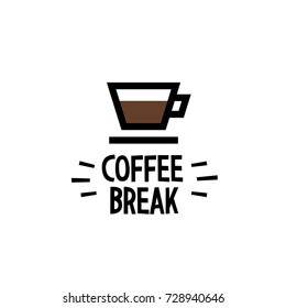 Coffee break logotype design