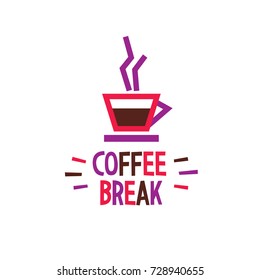 Coffee break logotype design