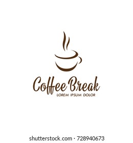 Coffee break logotype design