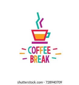 Coffee break logotype design